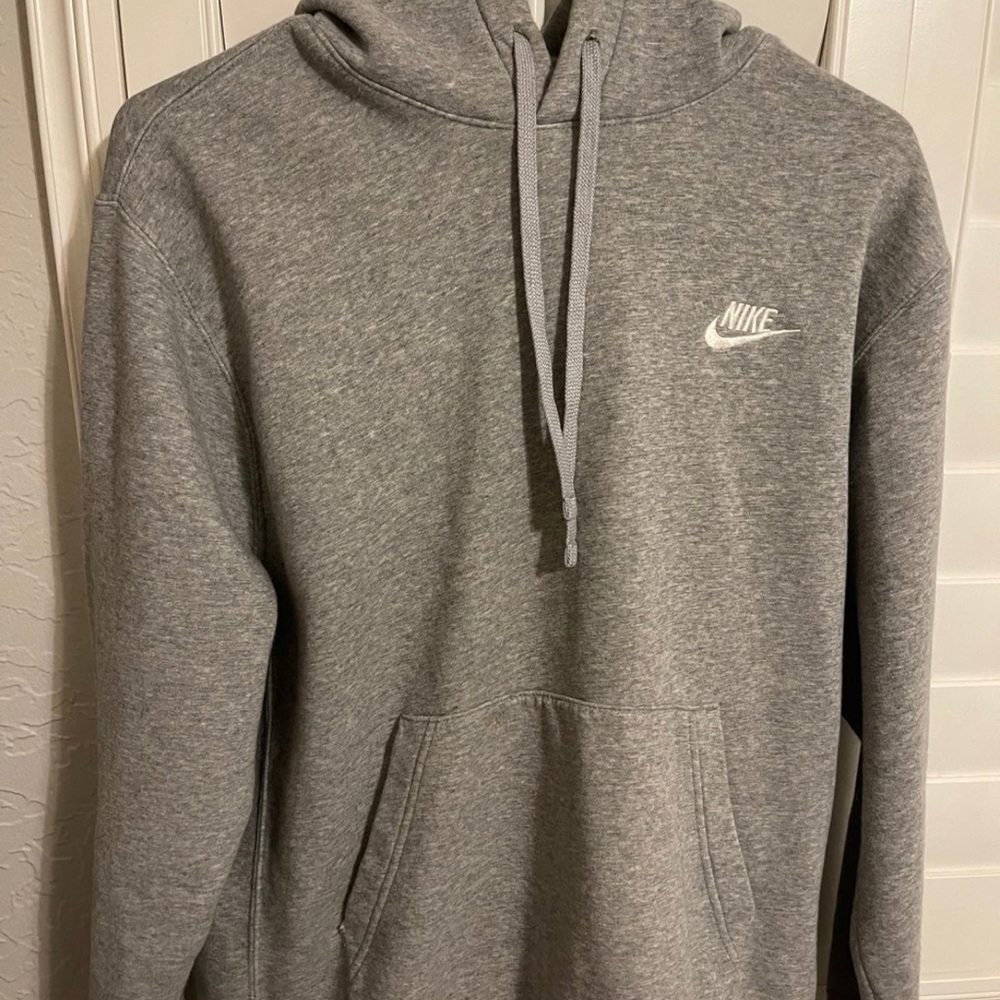 Nike Mens Grey Hoodie